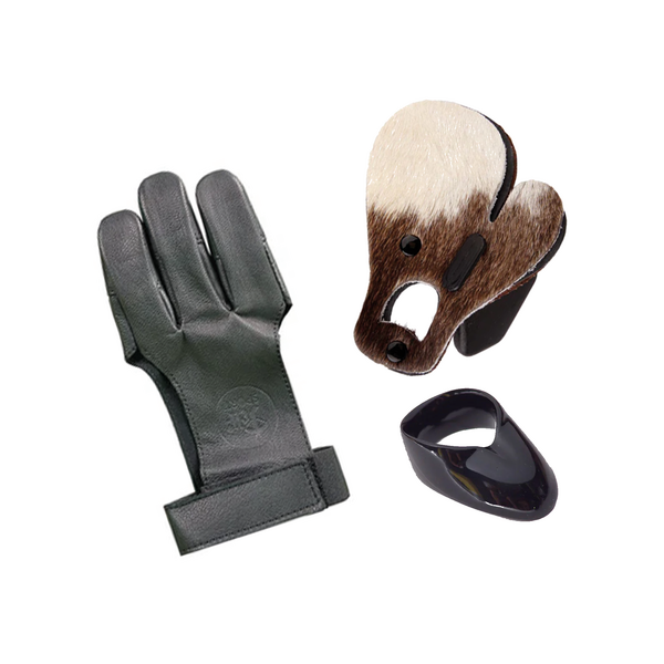 handschuh bogenhand Bogenhandschuh | Bearpaw - Cowskin